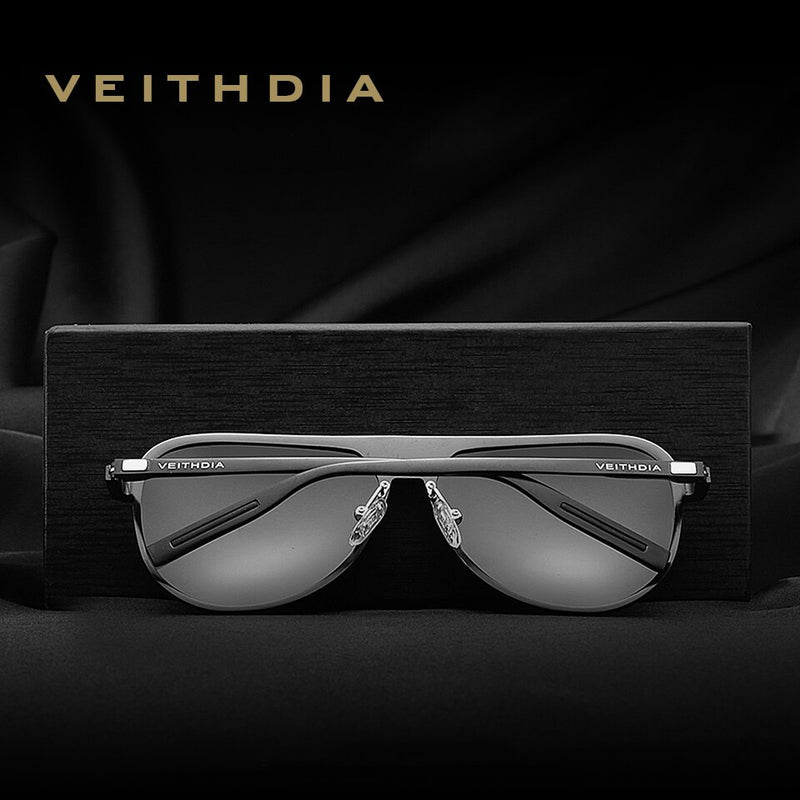 VEITHDIA Brand Sunglasses Men Aluminum Magnesium Polarized UV400 Lens Women Fashion Eyewear Accessories Male Sun Glasses V6880 - KiwisLove