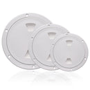 Non-slip 4/6/8 Inch Round Deck Cover Yacht Inspection Hole White Black Hatch Hand Hole Covers Inspection Work Cover Hatch - KiwisLove