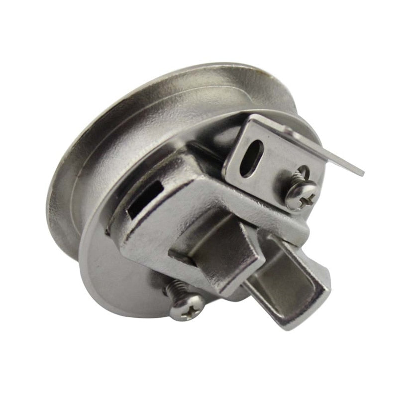 2PCS Mirror Polished stainless steel Flush Boat marine Latch Flush Pull Latches Slam lift handle Deck Hatch marine hardware - KiwisLove