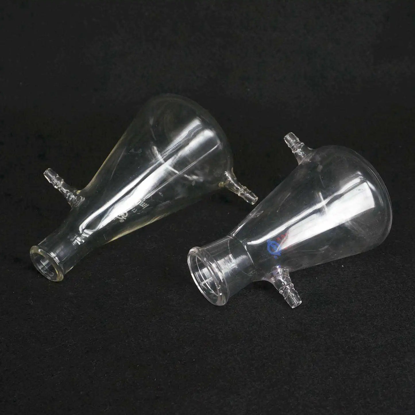 125ml 250ml 500ml 1000ml Borosilicate Glass Filtering Flask Lab Bottle With Double 10mm Hose Vacuum Adapter - KiwisLove