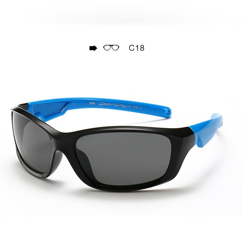 Children's Polarized Sunglasses Riding Kid Sun Glasses Boys Girls Glasses Cool Outdoor Sports  Cycling Eyeglasses UV400 S8199 - KiwisLove