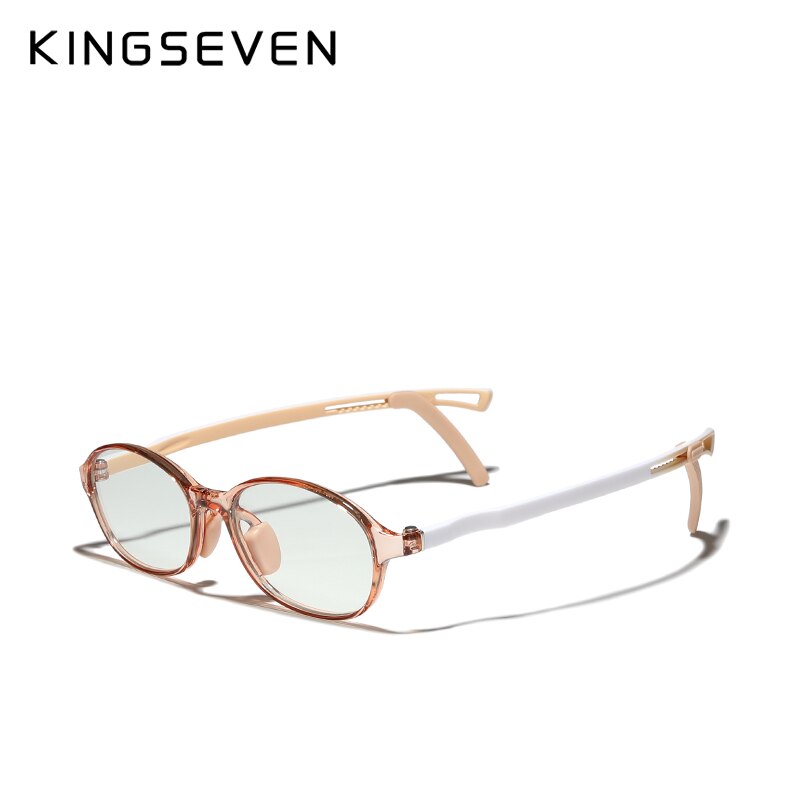 KINGSEVEN  Anti Blue Light Blocking Glasses For Children Kids Boy Girl Computer Gaming Glasses Blue Ray Glasses - KiwisLove