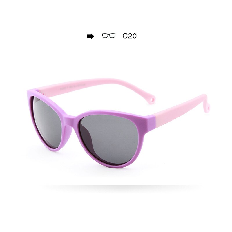 Children Kids Sunglasses Fashion Vintage Boys Girls Baby Sun Glasses UV400 Eyewear Cool Classic Sport Square Polarized Lens 8197 - KiwisLove