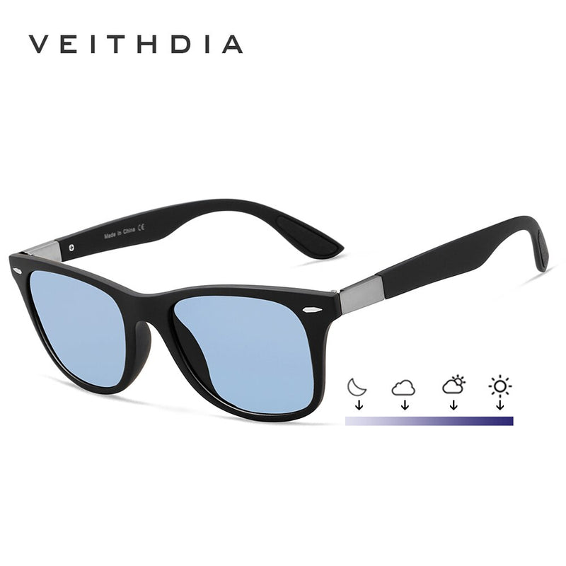 VEITHDIA Sunglasses Unisex TR90 Men Photochromic Gradient Male Polarized UV400 Lens Sports Driving Sun Glasses For Women 7029 - KiwisLove