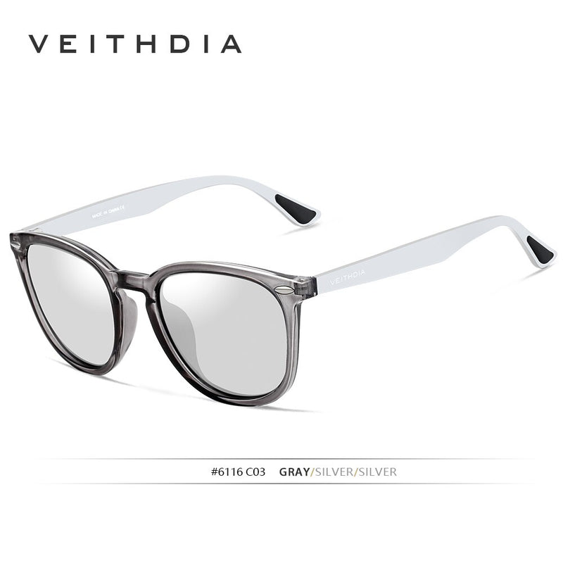 VEITHDIA Brand Sunglasses Unisex Aluminum+TR90 Men Photochromic Mirror Polarized UV400 Sports Sun Glasses Eyewear For Women 6116 - KiwisLove