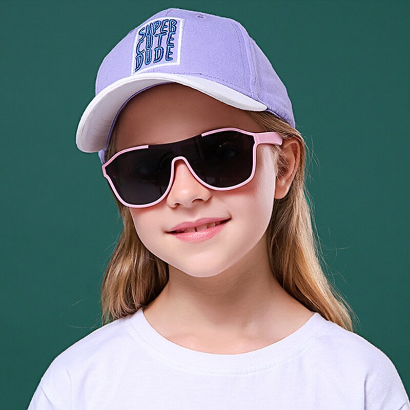 Children Sunglasses Boys Girls Kid Shades Bright Lens Polarized UV400 Protection Stylish Fashion Eyewear Baby Outdoor S8296 - KiwisLove