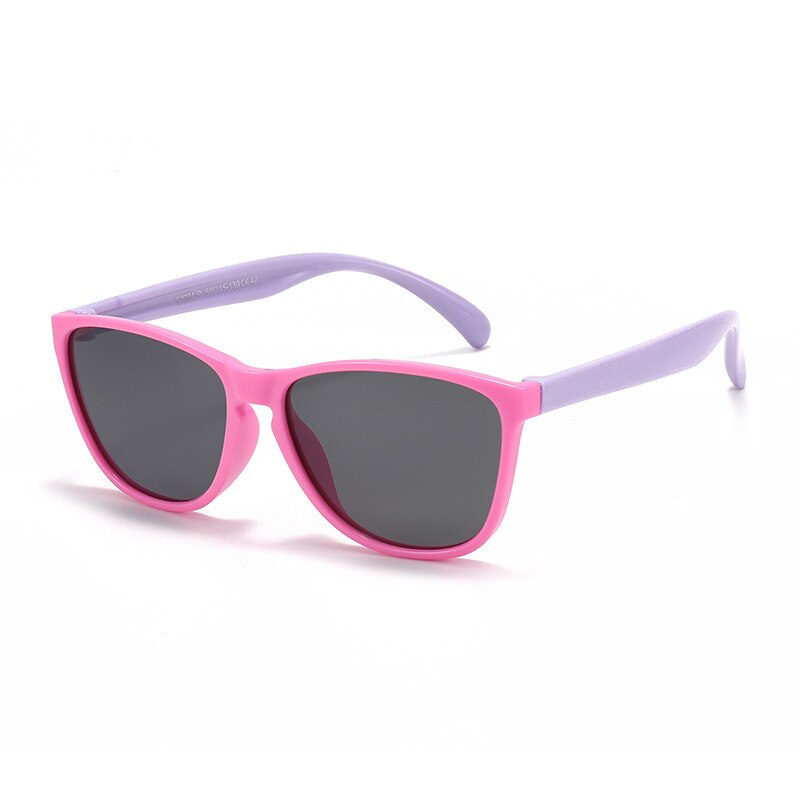 Kids Sunglasses Fashion Vintage Boys Girls Baby Children Sun Glasses UV400 Eyewear Cool Classic Sport Square Polarized Lens 8304 - KiwisLove