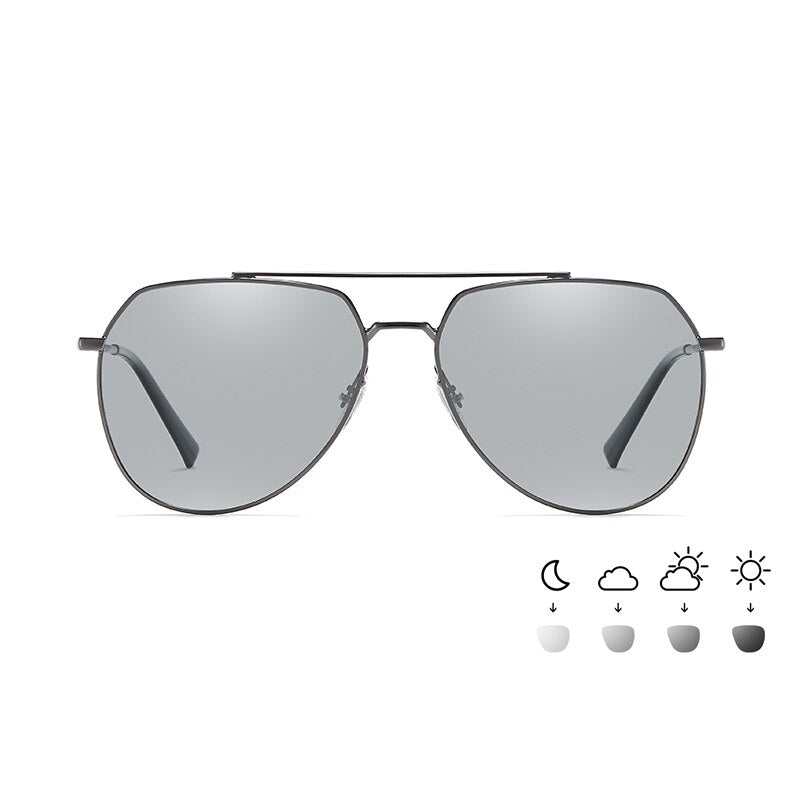 Sunglasses Men Sports Outdoor Unisex Alloy  Women Photochromic Mirror Polarized Driving Sun Glasses Eyewear For Male/Female7702 - KiwisLove