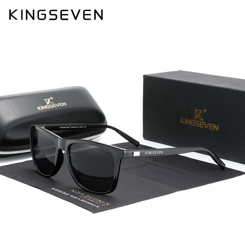 KINGSEVEN Brand Aluminum Frame Sunglasses Men Polarized Photochromic Sun glasses Women's Glasses Accessories - KiwisLove