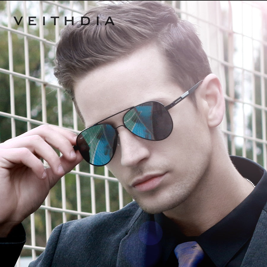 VEITHDIA Men's Sunglasses Aluminum Photochromic Women Polarized UV400 Lens Fashion Driving Outdoor Eyewear Male Sun Glasses 6699 - KiwisLove