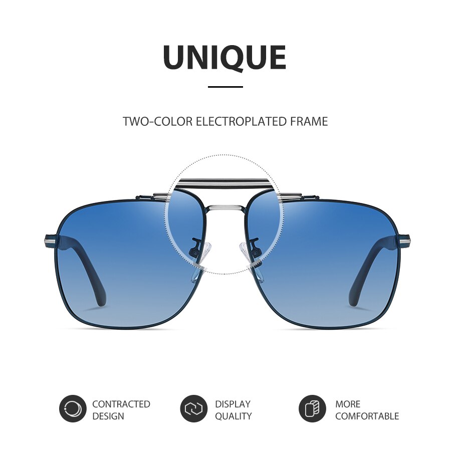 Sunglasses Men Sport Outdoor Vintage Male Female Gradient Lens Classic Eyewear Polarized UV400 Fashion Women Sun Glasses V6320 - KiwisLove