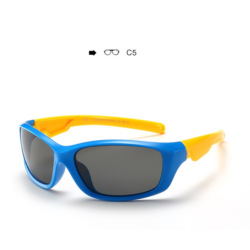 Sunglasses Boys And Girls Polarized UV400 Lens Brand Designer Fashion Children Baby Sun Glasses Sports Outdoor Eyewear  8199 - KiwisLove