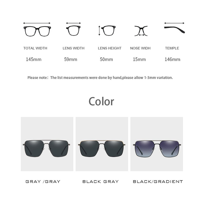 Men Polarized Sunglasses Brand Sports Goggles Driving Glasses UV400 Protection Sun Glasses Gradient Lens Outdoor For Male 19331 - KiwisLove