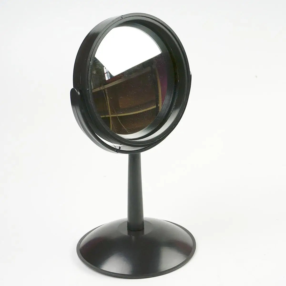 Convex Mirror Diameter 10cm Physics Teaching Experiment Equipment Magnifying Optical Glass with Base Bracket - KiwisLove