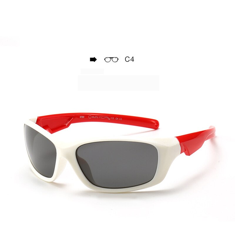 Children's Polarized Sunglasses Riding Kid Sun Glasses Boys Girls Glasses Cool Outdoor Sports  Cycling Eyeglasses UV400 S8199 - KiwisLove