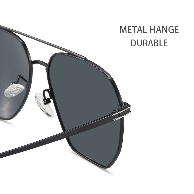 Polarized Sunglasses Mens/Women Driving Gradient Lens Sun Glasses Metal Frame Goggles UV400 Anti-Glare Eyewear For Male N19335 - KiwisLove