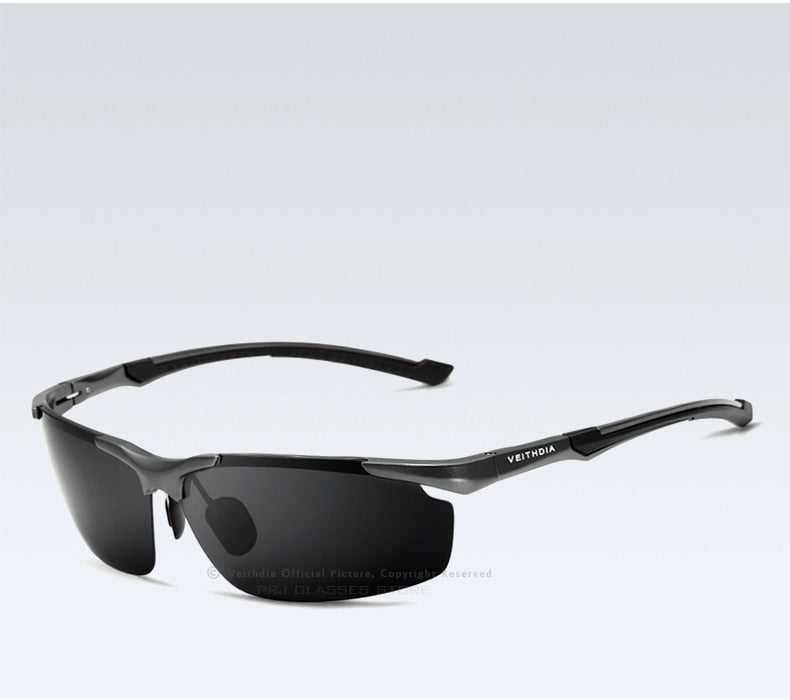 VEITHDIA Brand Designer Men's Sunglasses Aluminum Magnesium Polarized UV400 Sun Glasses Cycling Sports Male Outdoor Eyewear 6592 - KiwisLove