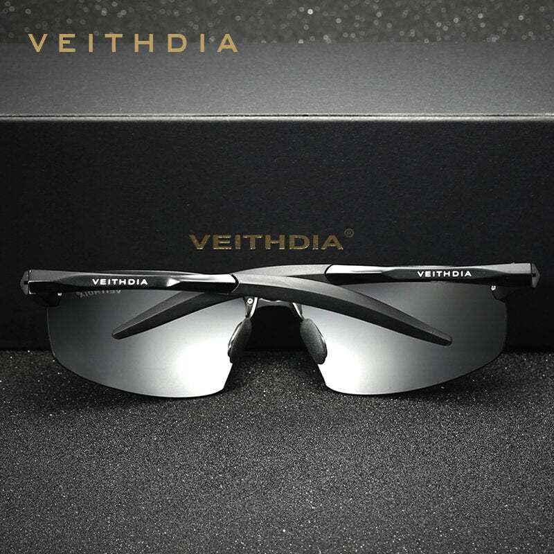 VEITHDIA Men Sunglasses Brand Designer Aluminum Polarized UV400 Lens Sports Driving Outdoor Sun Glasses Eyewear For Male 6518 - KiwisLove