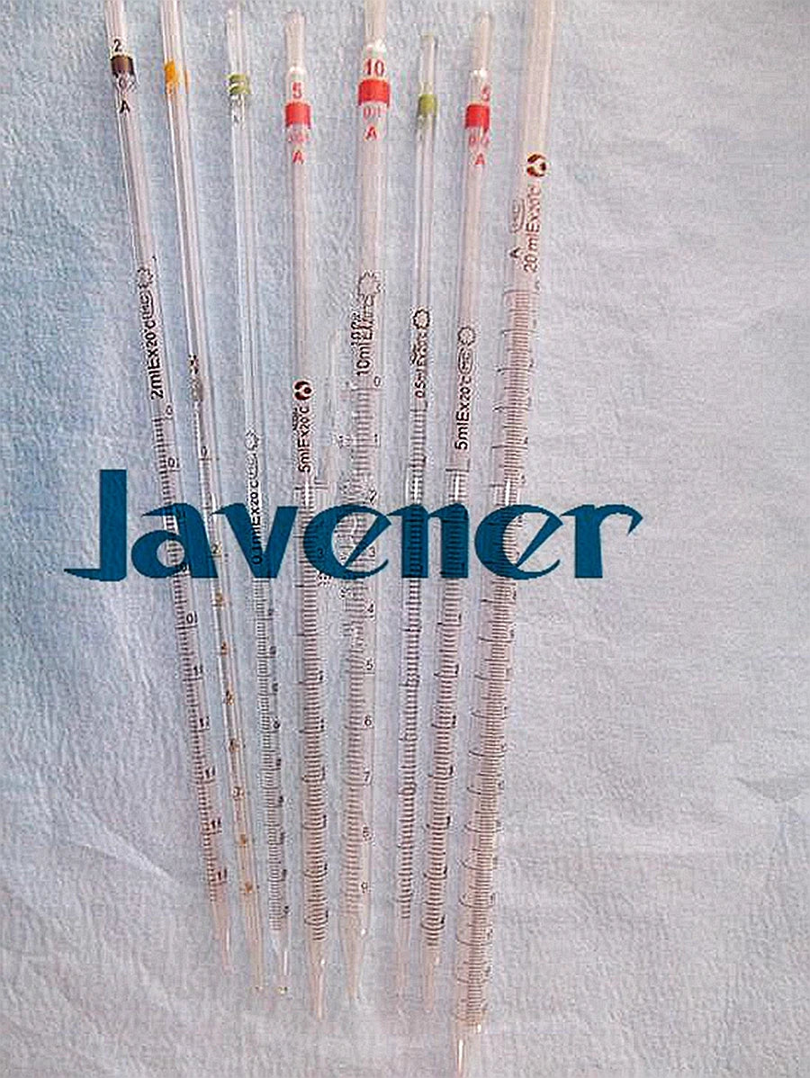 0.1ml/0.2ml/0.5ml/1ml/2ml/5ml/10ml/20ml/50ml Chemistry Lab Glass Dropper Pipette With Scale Line - KiwisLove