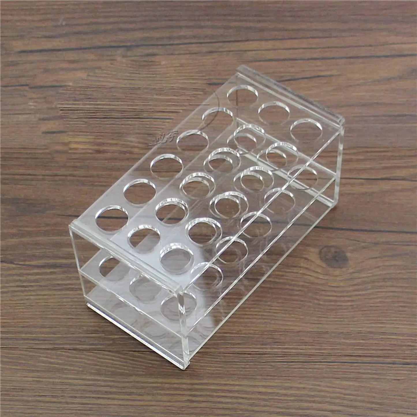 Methyl Methacrylate Test Tube Rack 18 Holes Holder Support Burette Stand Lab Test Tube Stand Shelf School Supplies - KiwisLove