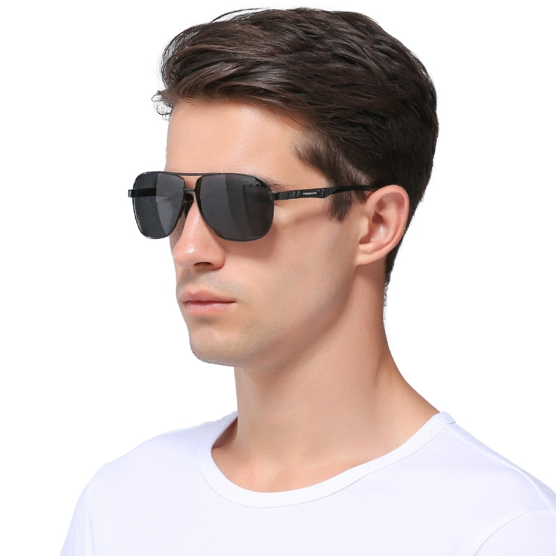KINGSEVEN 2022 Brand Men Aluminum Sunglasses Polarized UV400 Mirror Male Sun Glasses Women For Men Oculos de sol - KiwisLove