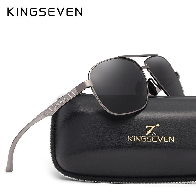 KINGSEVEN Fashion Polarized Sunglasses Men Retro Style Sun Glasses Brand Designer Sports Vacation Glasses For Men - KiwisLove