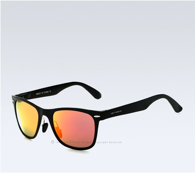 VEITHDIA Sunglasses Aluminum Magnesium Fashion Men's UV400 Mirror Sun Glasses Goggle Eyewear Female Male Accessories For Women - KiwisLove