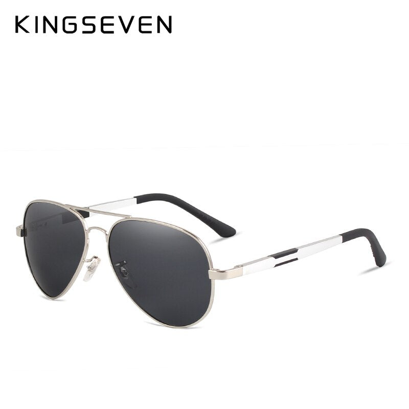 KINGSEVEN Men HD Polarized Sunglasses Aluminum Magnesium Driving Sun Glasses Men's Classic Brand Sunglasses Accessories - KiwisLove