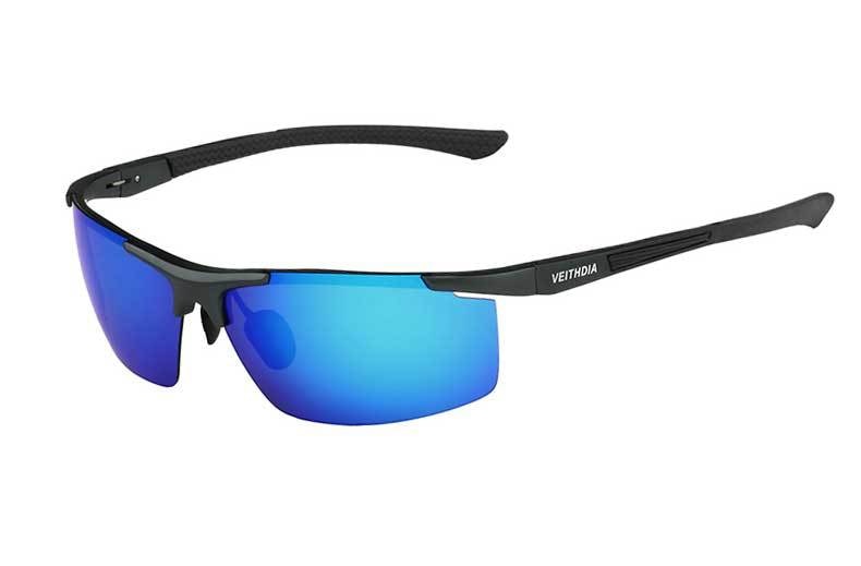 VEITHDIA Sunglasses Sports Design Aluminum Men's Outdoor Cycling Polarized UV400 Driving Sun Glasses Eyewear For Male VT6588 - KiwisLove