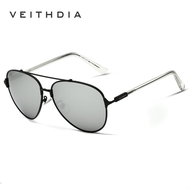 VEITHDIA Brand Designer Fashion Men's Sunglasses Polarized Mirror Lens Eyewear Accessories Women Sun Glasses UV400 For Male 3802 - KiwisLove