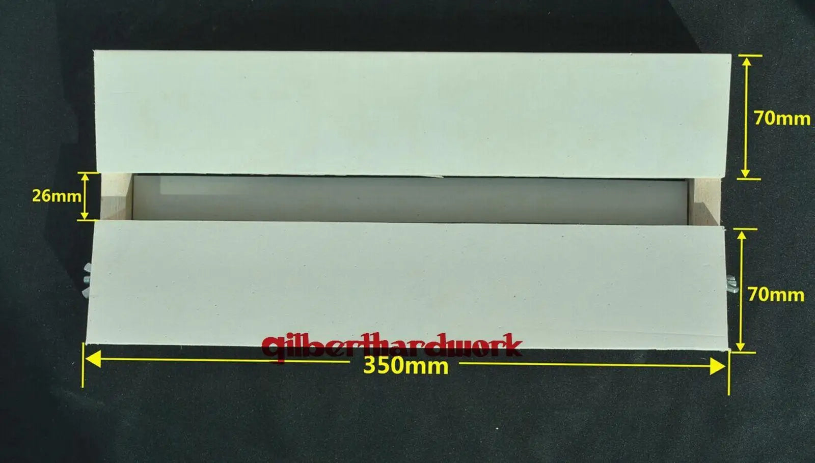 Adjustable Insects butterfly Spreading Board Solid Wood V Shape 350*160*45mm - KiwisLove