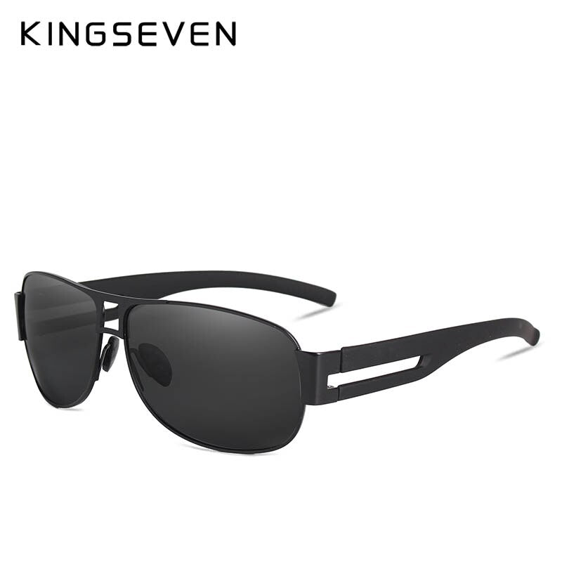 KINGSEVEN Men Classic Brand Sunglasses Luxury Aluminum Polarized Sunglasses EMI Defending Coating Lens Male Driving Shades N7806 - KiwisLove