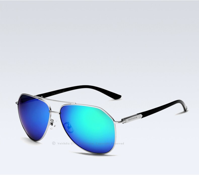 VEITHDIA Brand Fashion Unisex Men Sun Glasses Polarized UV400 Lens Coating Mirror Women Sunglasses Male Eyewear For Female 2732 - KiwisLove