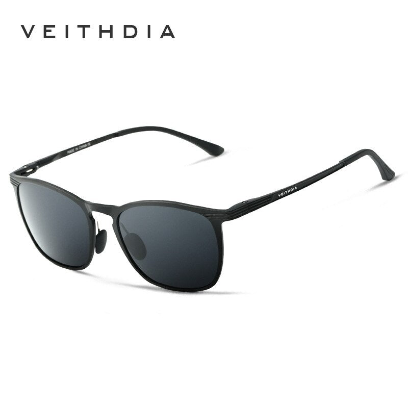 VEITHDIA Sunglasses Unisex Retro Aluminum Magnesium Brand Polarized Lens Vintage Eyewear Accessories Sun Glasses Men/Women 6630 - KiwisLove