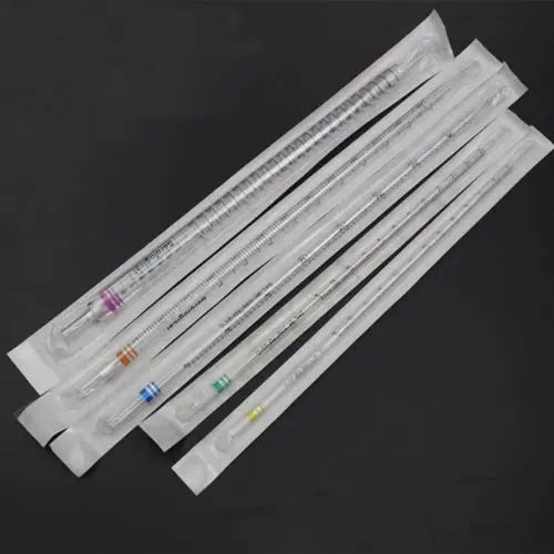 1/2/5/10/25mL Volume Polystyrene Serological Pipette Graduations 5 Colors Marked - KiwisLove