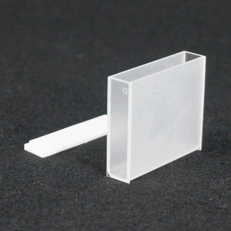 50mm JGS1 Quartz Cuvette Cell With PTFE Lid For Uv Spectrophotometers - KiwisLove