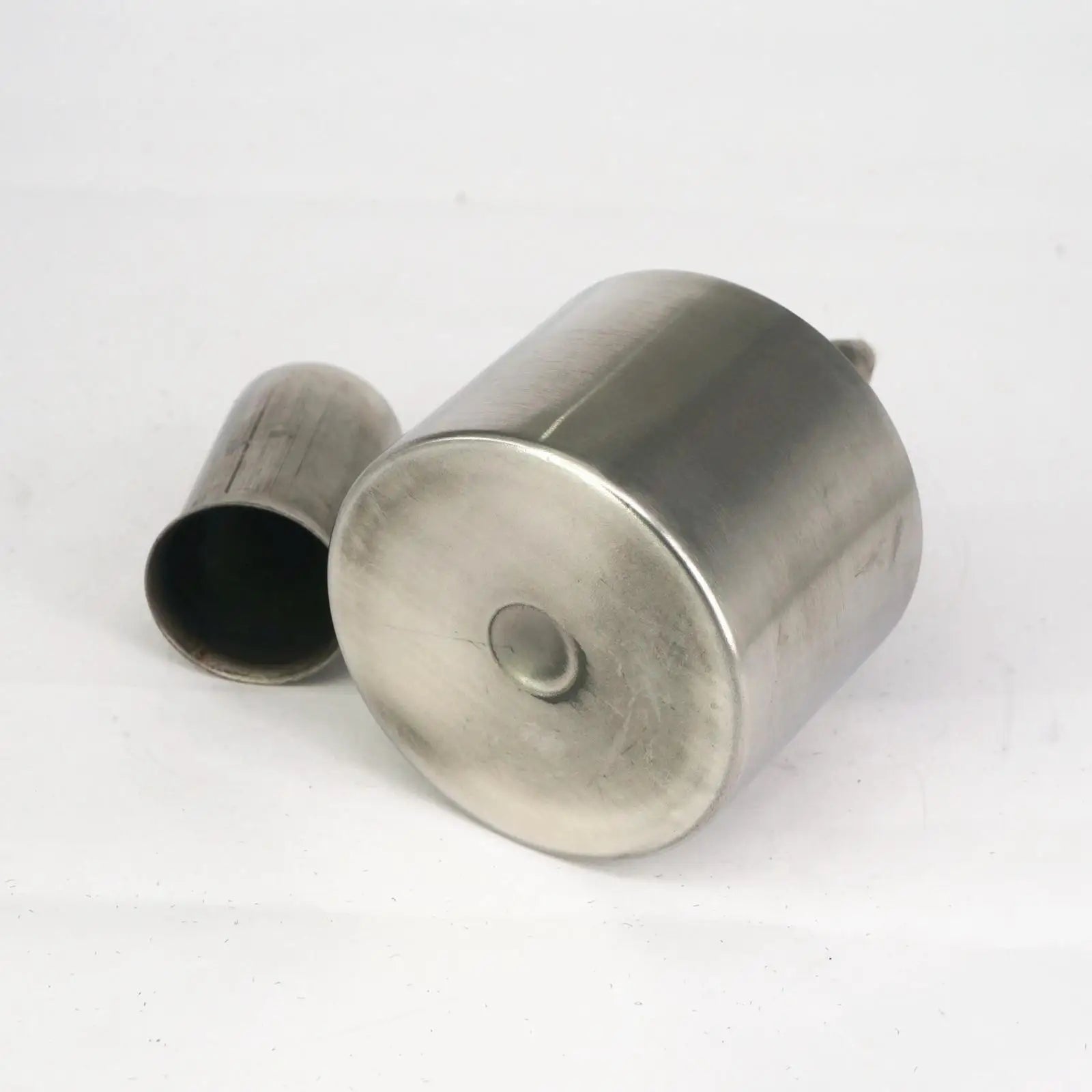 200ml Laboratory 304 Stainless Steel Alcohol Burner Spirit Lamp Thickened with wick for Dental Jeweller Cupping - KiwisLove