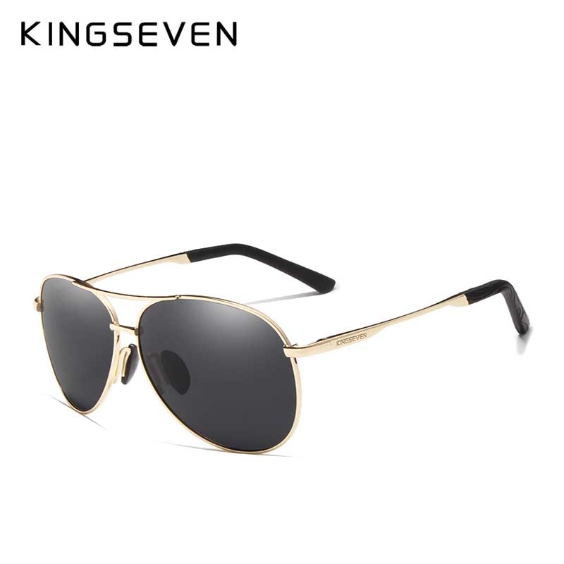 KINGSEVEN Brand Fashion Men's UV400 Polarized Sunglasses Men Driving Shield Eyewear Sun Glasses Oculos Gafas N7013 - KiwisLove