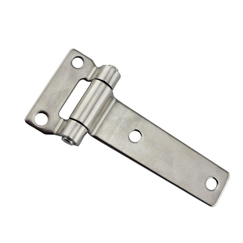2PCS 3.8mm Thickness Upgrade High Quality Solid Stainless steel T Type Container Hinges For Wooden Cases Door Hinge marine yacht - KiwisLove