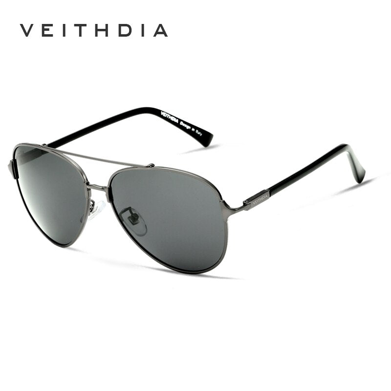 VEITHDIA Brand Designer Fashion Men's Sunglasses Polarized Mirror Lens Eyewear Accessories Women Sun Glasses UV400 For Male 3802 - KiwisLove