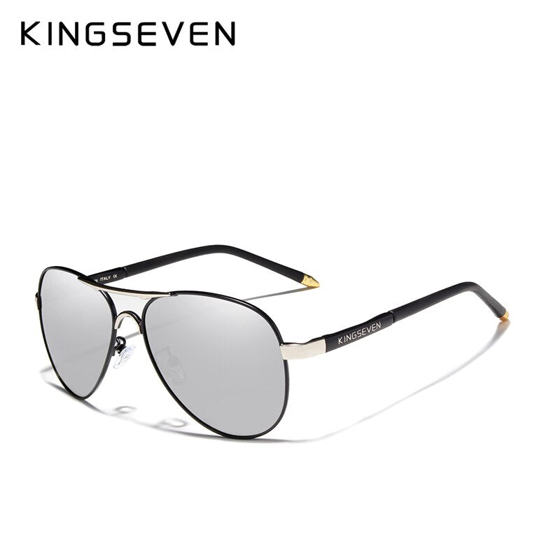 KINGSEVEN Brand 2020 Men's Glasses Driving Polarized Sunglasses Men And Women Aluminum Fashion Eyewear Gafas De Sol Shades - KiwisLove
