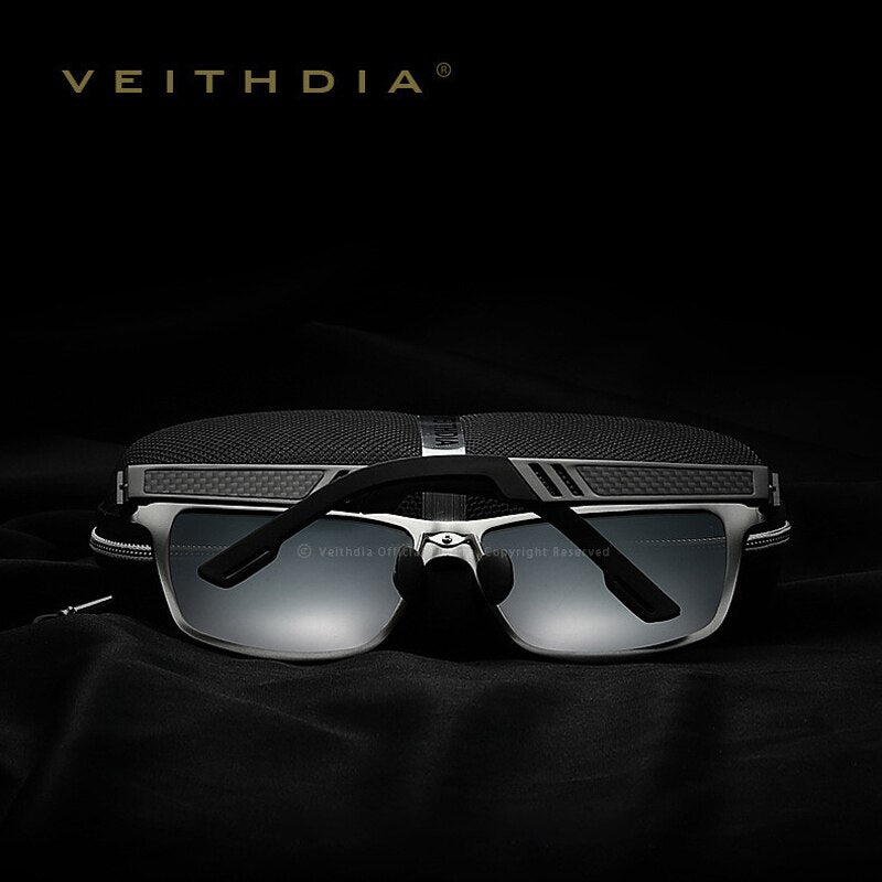 VEITHDIA Men Sunglasses Aluminum Polarized Mirror Sun Glasses Driving Sports Goggle Eyewear Accessories For Male Female 6560 - KiwisLove