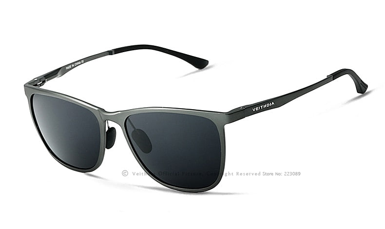 VEITHDIA Original Box Aluminum Magnesium Brand Designer Men's Sunglasses Polarized Lens Vintage Sun Glasses For Men gafas VT6623 - KiwisLove