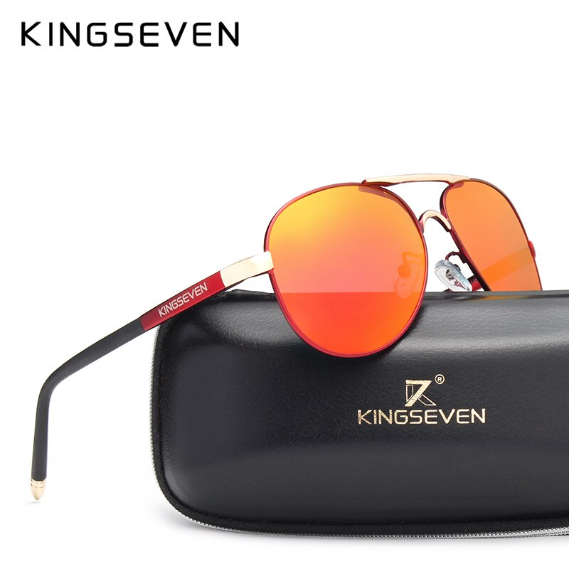 KINGSEVEN Fashion Men's Polarized Sunglasses Men Driving Shield Eyewear Sun Glasses - KiwisLove