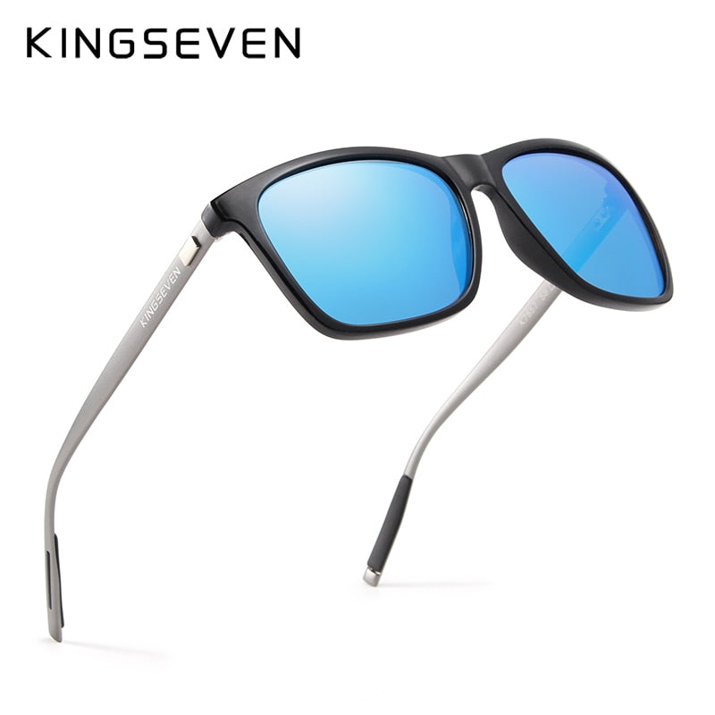 KINGSEVEN Brand Aluminum Frame Sunglasses Men Polarized Mirror Sun glasses Women's Glasses Accessories N787 - KiwisLove