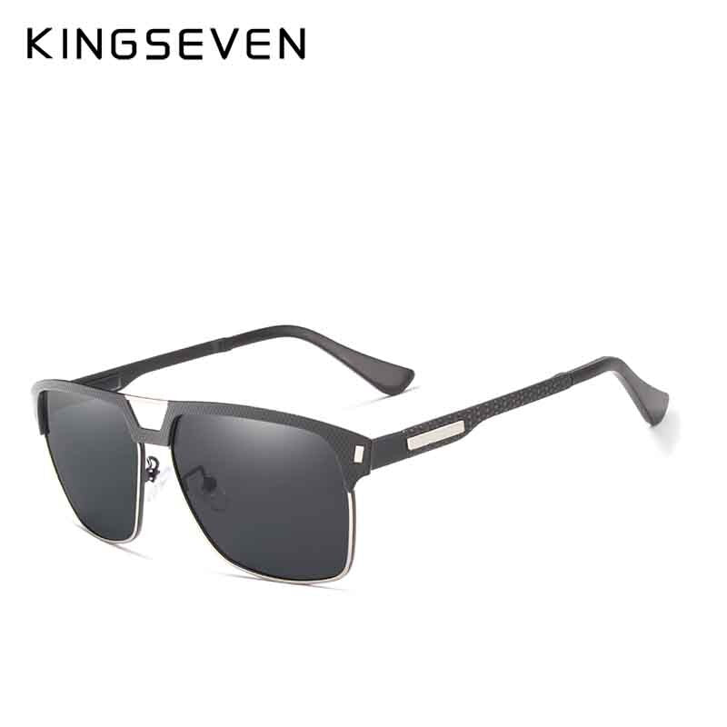 KINGSEVEN Brand Men's Fashion Polarized Sunglasses For Driving Plastic UV Protection Eyewear Designer Travel Sun Glasses - KiwisLove