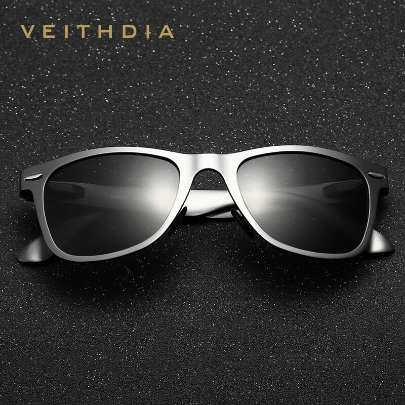 VEITHDIA Sunglasses Aluminum Magnesium Fashion Men's UV400 Mirror Sun Glasses Goggle Eyewear Female Male Accessories For Women - KiwisLove
