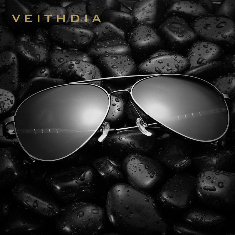 VEITHDIA Sunglasses Fashion Brand Unisex Designer Aluminum Men Sun Glasses Polarized Mirror Lens Male Eyewear For Female 6698 - KiwisLove