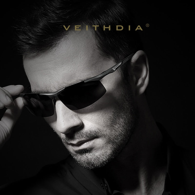 VEITHDIA Aluminum Men's Sunglasses Polarized UV400 Lens Male Mirror Glasses Sports Cycling Outdoor Eyewear Accessories 6562 - KiwisLove