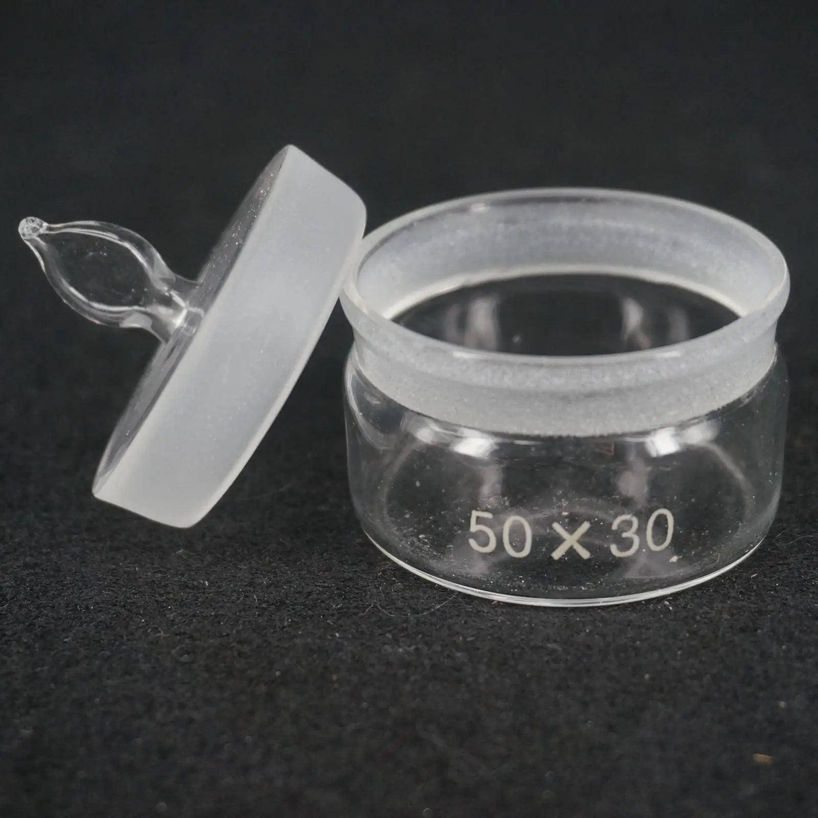 50x30mm Glass Weighing Bottle In Low Form Glass Weighing Specific Gravity Bottle - KiwisLove